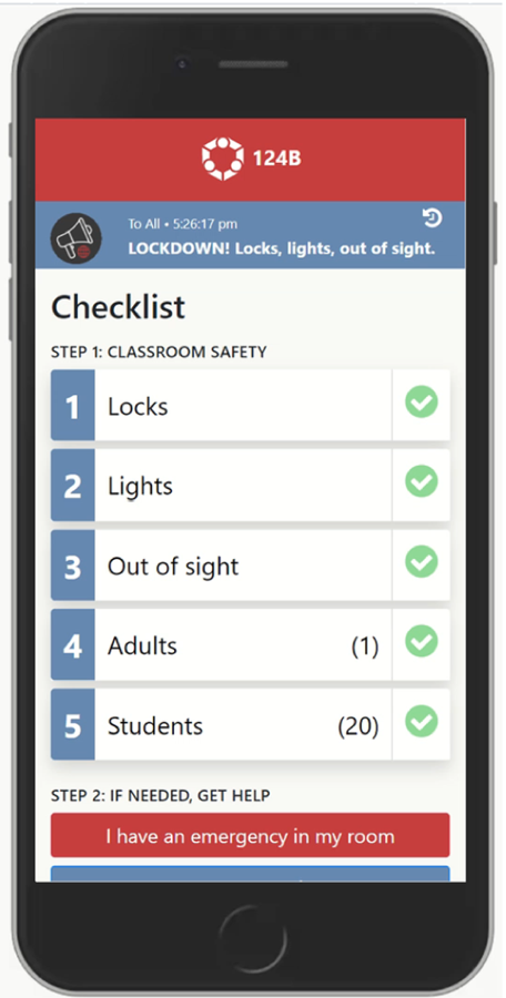 Screenshot of Redbag app